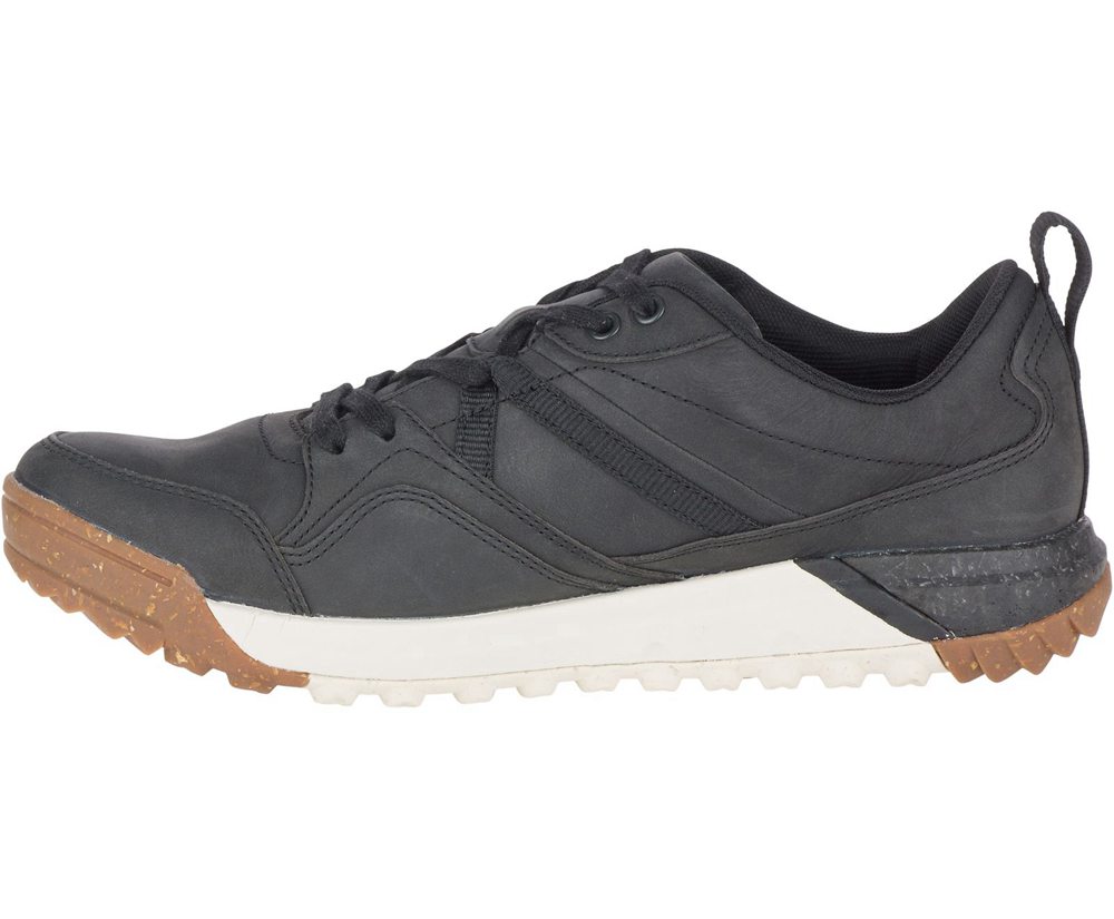 Tenis Homem - Merrell Indeway Couro - Pretas - WRE527841
